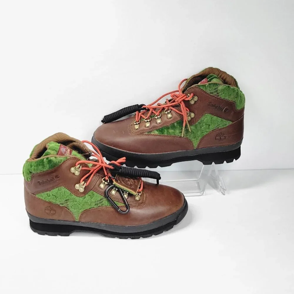 TIMBERLAND black pioneers euro hiker boots Sz 11 NEW - Picture 3 of 10